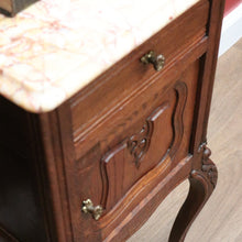 Load image into Gallery viewer, x SOLD Pair of French Antique Bedside Tables, Bedside Cabinets, Lamp Tables Side Tables B10565