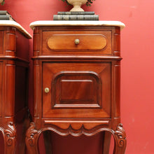 Load image into Gallery viewer, x SOLD Antique French Bedside Tables, Antique French Lamp Tables, Side or Hall Cupboard B10753