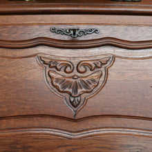 Load image into Gallery viewer, x SOLD Vintage French Oak Drop Front Writing Bureau Desk with Chest of 2 Drawers Below B10638