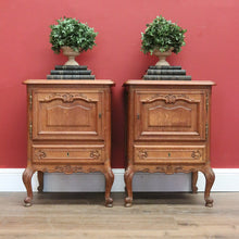 Load image into Gallery viewer, Pair of Antique French Bedside Tables Antique Lamp Tables, Side Tables Cupboards B11002