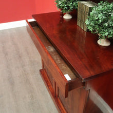 Load image into Gallery viewer, x SOLD Antique English Chiffonier, English Mahogany Sideboard, Hall Cabinet or Cupboard. B9736