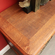 Load image into Gallery viewer, x SOLD Antique French Chest of Drawers, Oak French Hall Cabinet Chest of 3 Drawers B10205