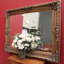 Load image into Gallery viewer, x SOLD Vintage French Gilt Framed Mirror, Heavily Ornate Gilt Timber and Plaster Mirror B11113