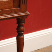 Load image into Gallery viewer, x SOLD Antique Bedside Cabinet, French Oak and Marble Lamp Table, Bedside Table B10908