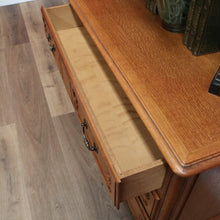 Load image into Gallery viewer, x SOLD Vintage Chest of Drawers, French Oak 3 Drawer Chest, Bedside, Hall Cupboard B10515