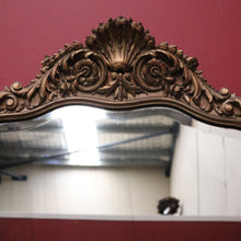 Load image into Gallery viewer, x SOLD Antique French Gilt Wood Mirror, Bevelled Edge Antique French Wall Hall Mirror B11183