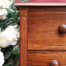 Load image into Gallery viewer, x SOLD Australian Cedar Apprentice Piece, Chest of Drawers. 5 Drawer Chest of Drawers B10676