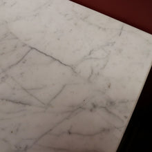 Load image into Gallery viewer, x SOLD Antique French Oak Bedside Cabinets, 2 French Oak and Marble Lamp Tables B10564