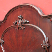 Load image into Gallery viewer, x SOLD Antique English Double Bed, Mahogany Flame Mahogany Double Bed, Head, Foot, Rail B11162