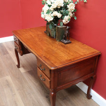 Load image into Gallery viewer, x SOLD Vintage French Cherrywood 4 Drawer Office Writing Ladies Desk B10723