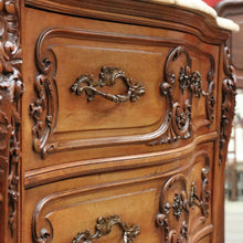 Load image into Gallery viewer, x SOLD Antique Chest of Drawers, Antique French Marble Top Hall Cabinet Cupboard Chest B10776