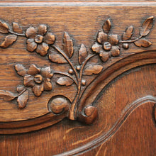 Load image into Gallery viewer, x SOLD Antique French Sideboard, Buffet Linen Press Cabinet Hall Cupboard Large Storage. B9796