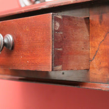 Load image into Gallery viewer, x SOLD Antique Dressing Table, Antique English Mahogany 6 Drawer Mirror Dressing Table. B9671