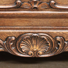 Load image into Gallery viewer, x SOLD Antique French Chest of Drawers, Oak 3 Drawer Hall Cabinet, Foyer Chest Drawers B10572