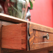 Load image into Gallery viewer, x SOLD Antique French Hall Cabinet, Chest of Drawers, Lamp Side Table with Spiral Legs B10201