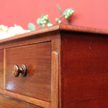 Load image into Gallery viewer, x SOLD Australian Cedar Apprentice Piece, Chest of Drawers. 5 Drawer Chest of Drawers B10676