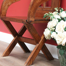 Load image into Gallery viewer, x SOLD Antique French Church Chair, Ecclesiastic Chair. Hall Chair Desk Chair Armchair B10670