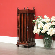 Load image into Gallery viewer, x SOLD Vintage English Umbrella Holder Umbrella Stand Drip Tray or Snooker Billiard Cue. B10378