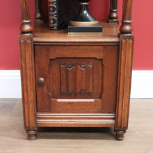 Load image into Gallery viewer, x SOLD Antique Bedside Table, French Walnut Bedside Table, Lamp Table, Marble Top B10828