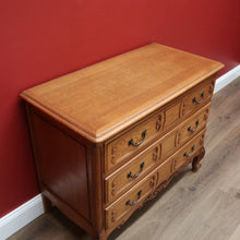 Load image into Gallery viewer, x SOLD Vintage Chest of Drawers, French Oak 3 Drawer Chest, Bedside, Hall Cupboard B10515