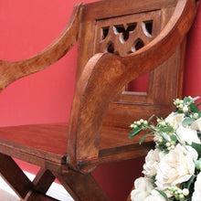 Load image into Gallery viewer, x SOLD Antique French Church Chair, Ecclesiastic Chair. Hall Chair Desk Chair Armchair B10670