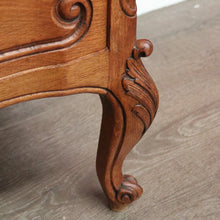 Load image into Gallery viewer, x SOLD Vintage French Chest of Drawers. French 3 Drawer Hall Cabinet Lamp Cupboard B10472