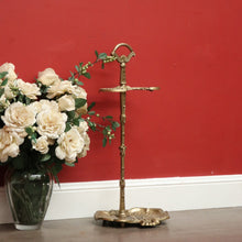 Load image into Gallery viewer, x SOLD Antique French Brass Umbrella Holder with Handle, Walking Stick Holder, Art Deco B10484