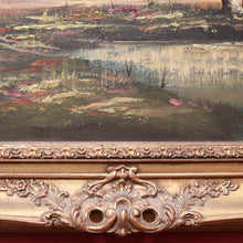 Load image into Gallery viewer, x SOLD Karl Mollin Born 1880, Gilt Timber Framed Oil on Canvas Autumn Forrest Landscape B11180