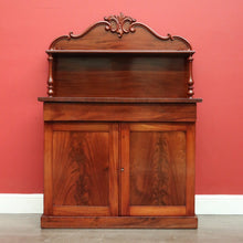 Load image into Gallery viewer, x SOLD Antique English Chiffonier, English Mahogany Sideboard, Hall Cabinet or Cupboard. B9736