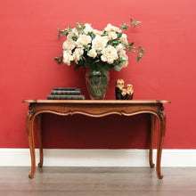Load image into Gallery viewer, Vintage French Oak Coffee Table, Lamp Side Table with Carved Legs, Scroll Feet B10237