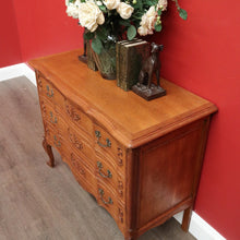 Load image into Gallery viewer, x SOLD Vintage French Chest of Drawers. French 3 Drawer Hall Cabinet Lamp Cupboard B10472
