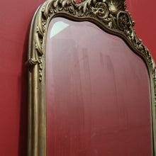 Load image into Gallery viewer, x SOLD Antique French Gilt Wood Mirror, Bevelled Edge Antique French Wall Hall Mirror B11183
