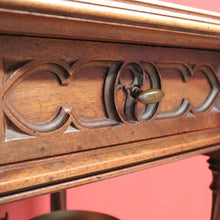 Load image into Gallery viewer, x SOLD Antique Bedside Table, French Walnut Bedside Table, Lamp Table, Marble Top B10828