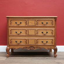 Load image into Gallery viewer, x SOLD Vintage Chest of Drawers, French Oak 3 Drawer Chest, Bedside, Hall Cupboard B10515