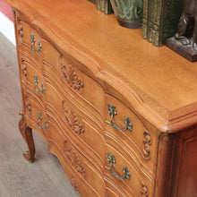 Load image into Gallery viewer, x SOLD Vintage French Chest of Drawers. French 3 Drawer Hall Cabinet Lamp Cupboard B10472