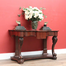 Load image into Gallery viewer, x SOLD Antique Australian Cedar Hall Table, Console Table, Single Drawer Sofa Table B10800