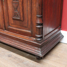 Load image into Gallery viewer, x SOLD Antique French Farmhouse Oak Sideboard, Hall Cabinet, Two Drawer Drinks Cabinet B11114