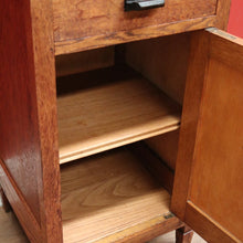 Load image into Gallery viewer, x SOLD Antique Bedside Table, French Oak and Marble Top Art Deco Bedside or Lamp Table B11254