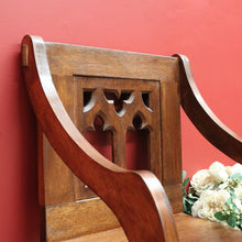 Load image into Gallery viewer, x SOLD Antique French Church Chair, Ecclesiastic Chair. Hall Chair Desk Chair Armchair B10670