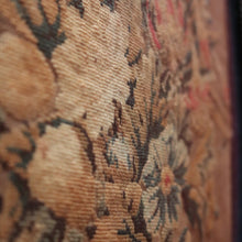Load image into Gallery viewer, Antique William IV English Rosewood Pole Screen, Tapestry Insert Frame to Top. B11273