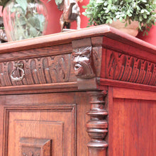 Load image into Gallery viewer, x SOLD Antique French Farmhouse Oak Sideboard, Hall Cabinet, Two Drawer Drinks Cabinet B11114