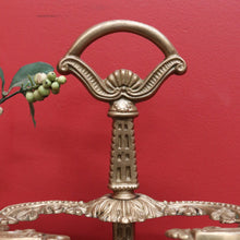 Load image into Gallery viewer, x SOLD Antique French Brass Umbrella Holder with Handle, Walking Stick Holder, Art Deco B10484
