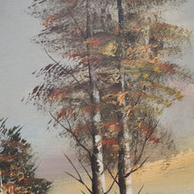 Load image into Gallery viewer, x SOLD Karl Mollin Born 1880, Gilt Timber Framed Oil on Canvas Autumn Forrest Landscape B11180