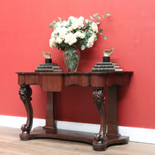 Load image into Gallery viewer, x SOLD Antique Australian Cedar Hall Table, Console Table, Single Drawer Sofa Table B10800