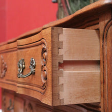Load image into Gallery viewer, x SOLD Vintage French Chest of Drawers. French 3 Drawer Hall Cabinet Lamp Cupboard B10472