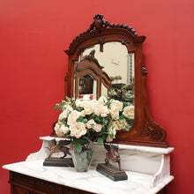 Load image into Gallery viewer, x SOLD Antique French Dressing Table, French Walnut Hall Cabinet, Entry Foyer Cupboard B10842