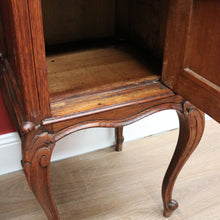 Load image into Gallery viewer, X SOLD Pair of Antique French Bedside Tables, Bedside Cabinets, Lamp Side Tables Marble B10653