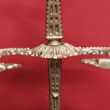 Load image into Gallery viewer, x SOLD Antique French Brass Umbrella Holder with Handle, Walking Stick Holder, Art Deco B10484