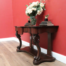 Load image into Gallery viewer, x SOLD Antique Australian Cedar Hall Table, Console Table, Single Drawer Sofa Table B10800
