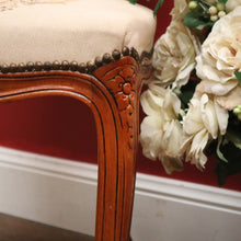 Load image into Gallery viewer, x SOLD Vintage French Chair, French Tapestry Seat Back Ladies Chair, Hall Bedroom Chair B11051